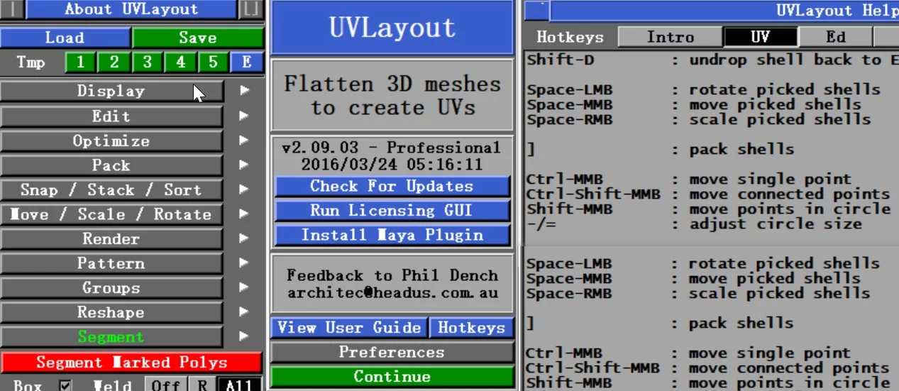 uvlayout